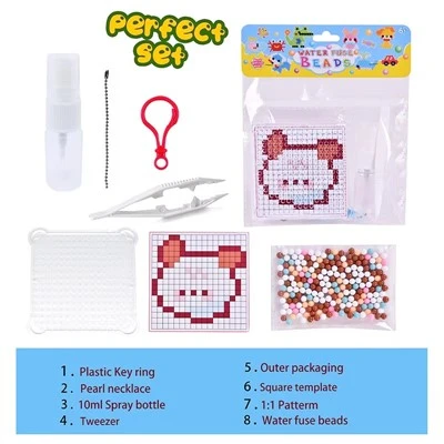 Tout-An-yon sèl dlo Fuse Beads Single-Kit pou sèvi